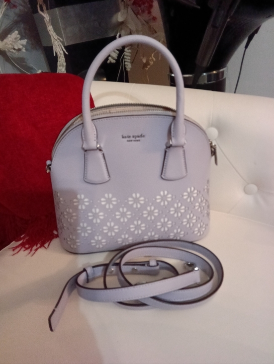 kate spade Handbags - kate spade NY Sylvia dome floral perforated Dome/Satchel